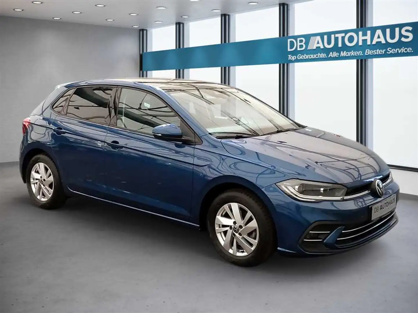 Volkswagen Polo Style 1.0 TSI DSG Bleu - 2