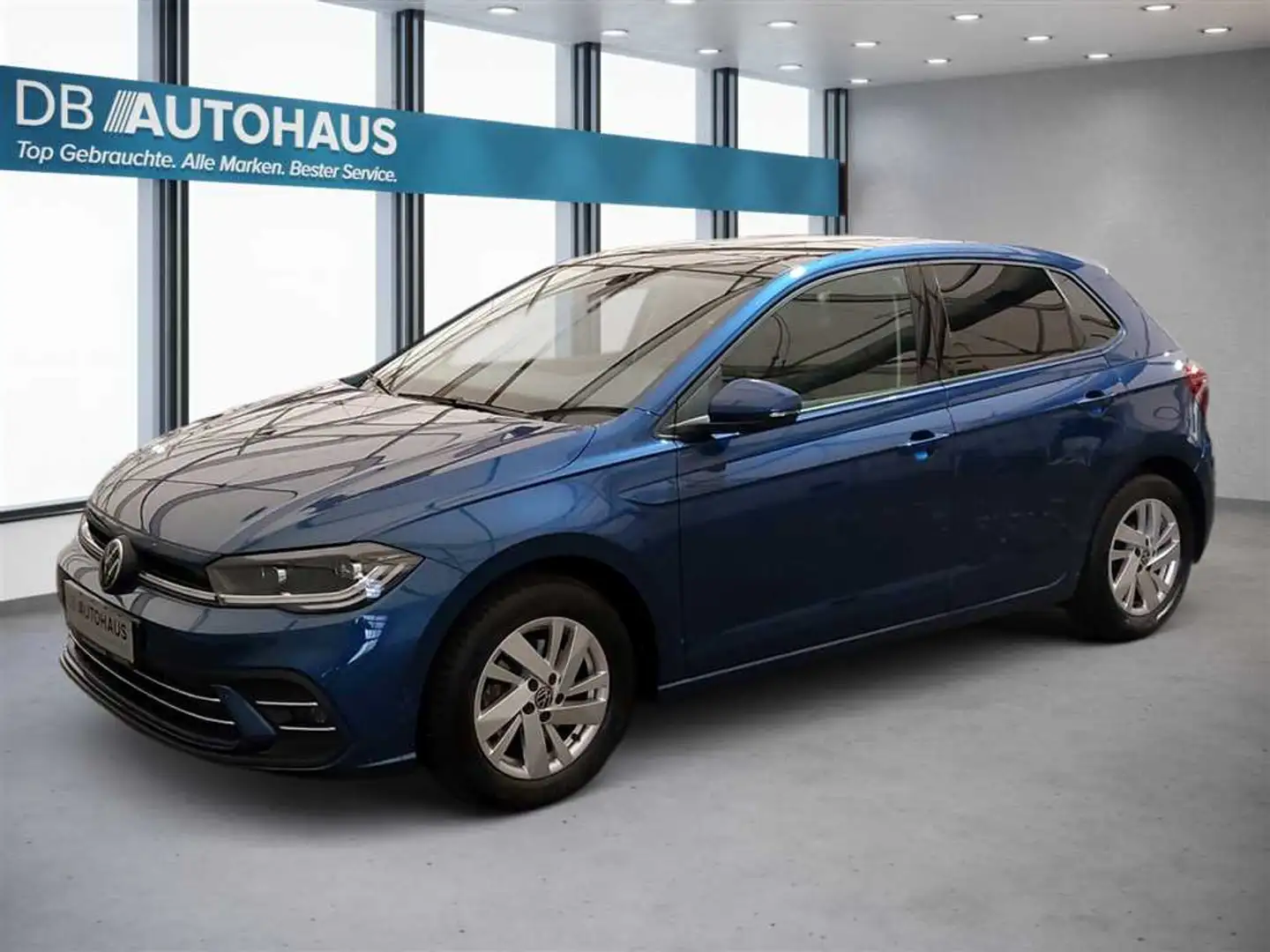 Volkswagen Polo Style 1.0 TSI DSG Bleu - 1