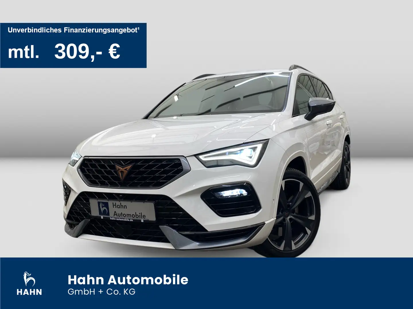 CUPRA Ateca 2.0 TSI DSG 4Drive AHK LED Navi CAM Sitzhz Weiß - 1