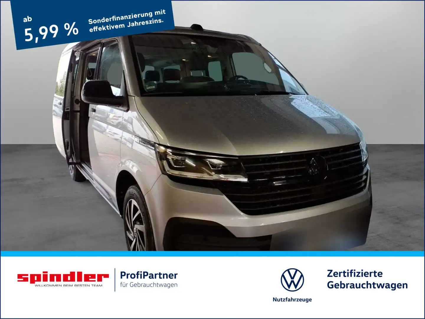 Volkswagen T6.1 California Beach Tour DSG / Markise, AHK Silber - 1
