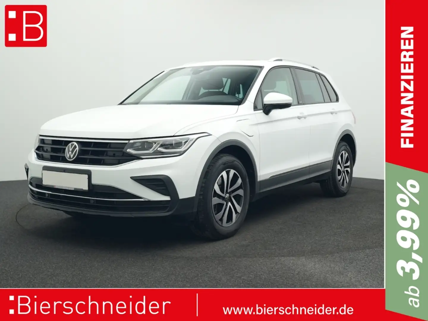 Volkswagen Tiguan 1.4 TSI eHybrid DSG Active NAVI AHK PANO Weiß - 1