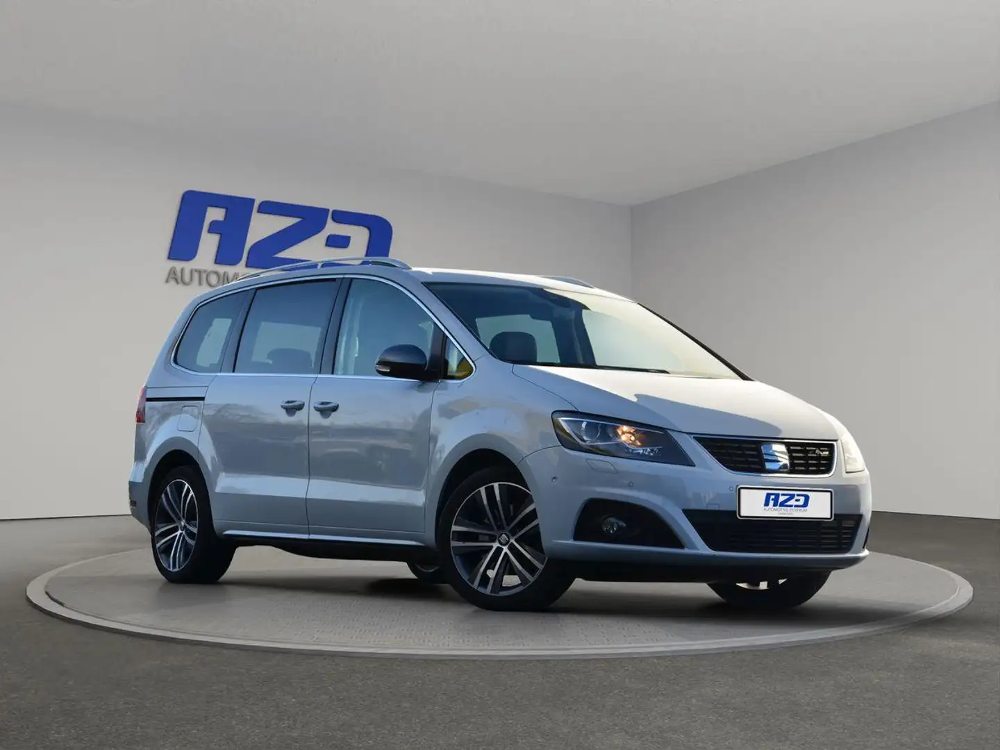 SEAT Alhambra FR-Lin  DSG A-LEDER 7 SITZ+2 KINDSITZ ACC Srebrny - 2