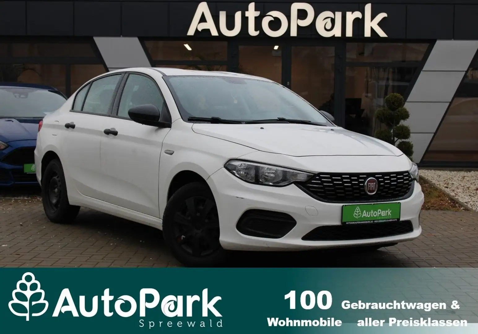 Fiat Tipo Pop *wenig KM/Klimaanlage* Weiß - 1