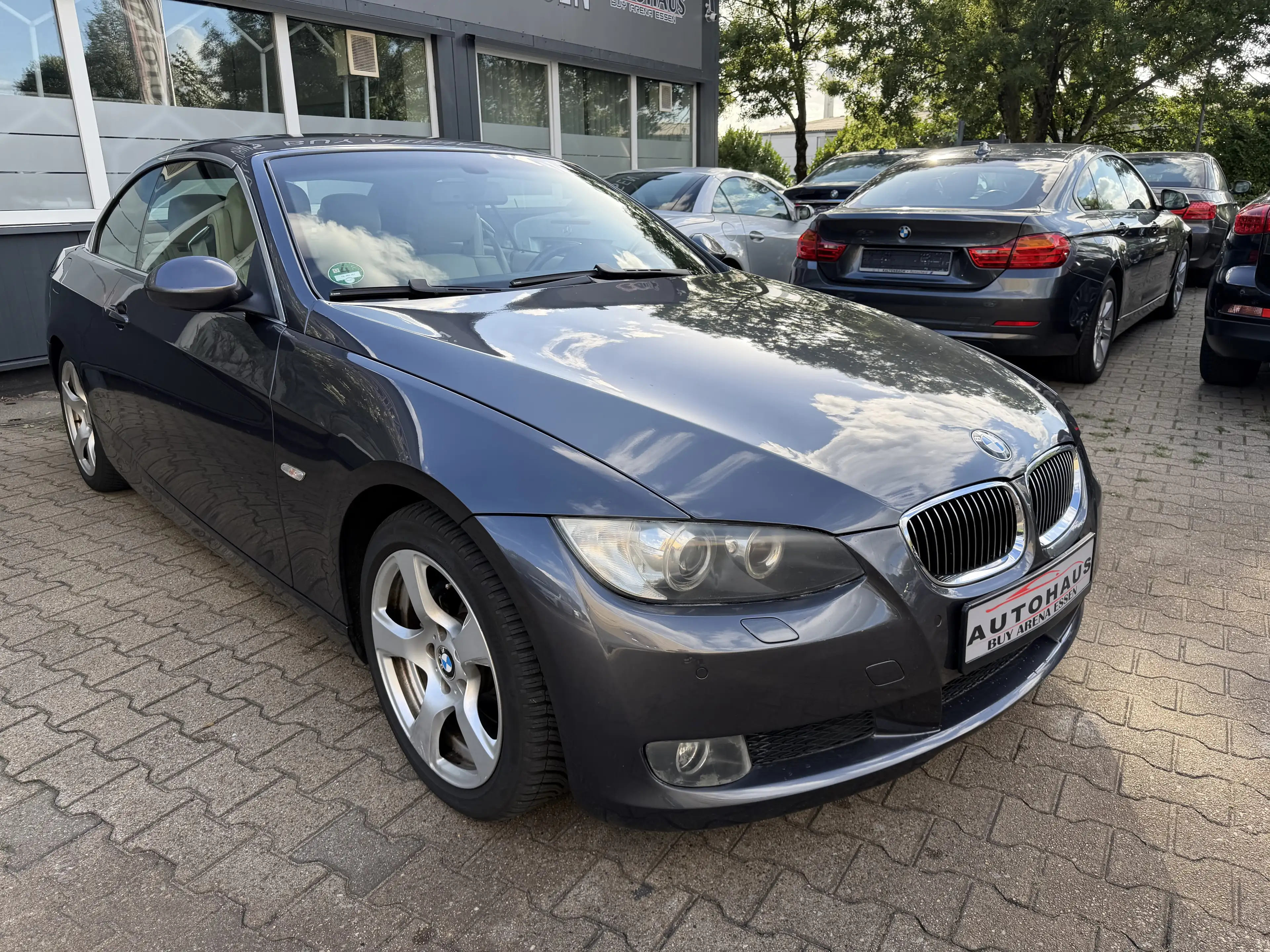 BMW 325 i V6 Cabrio Grau Leder Automatik Xenon — photo 6