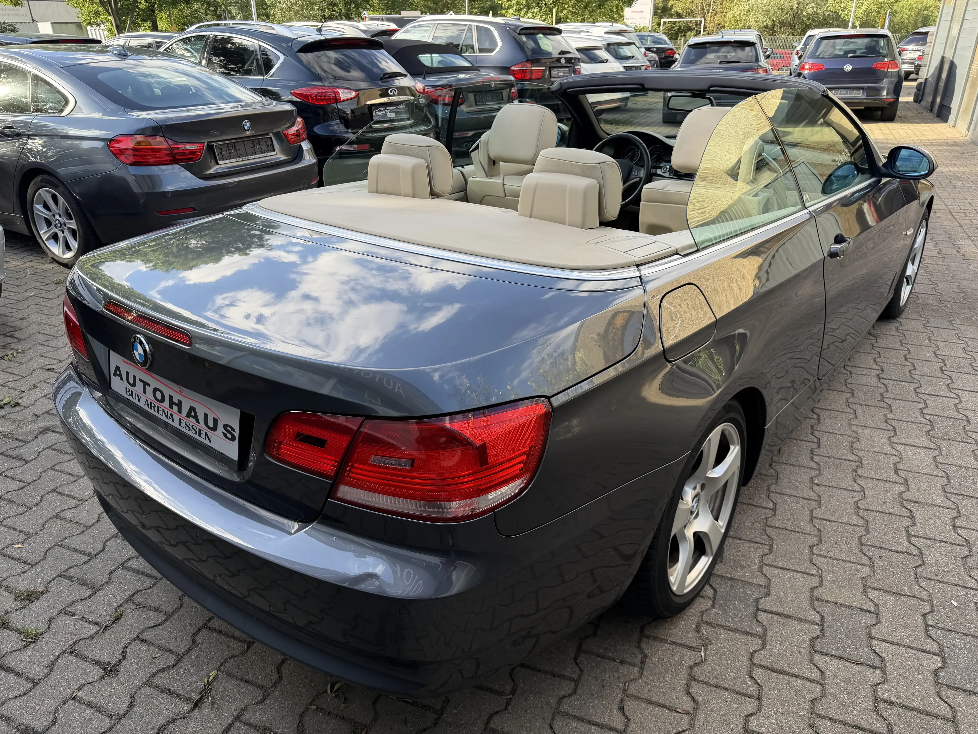 BMW 325 i V6 Cabrio Grau Leder Automatik Xenon — photo 4