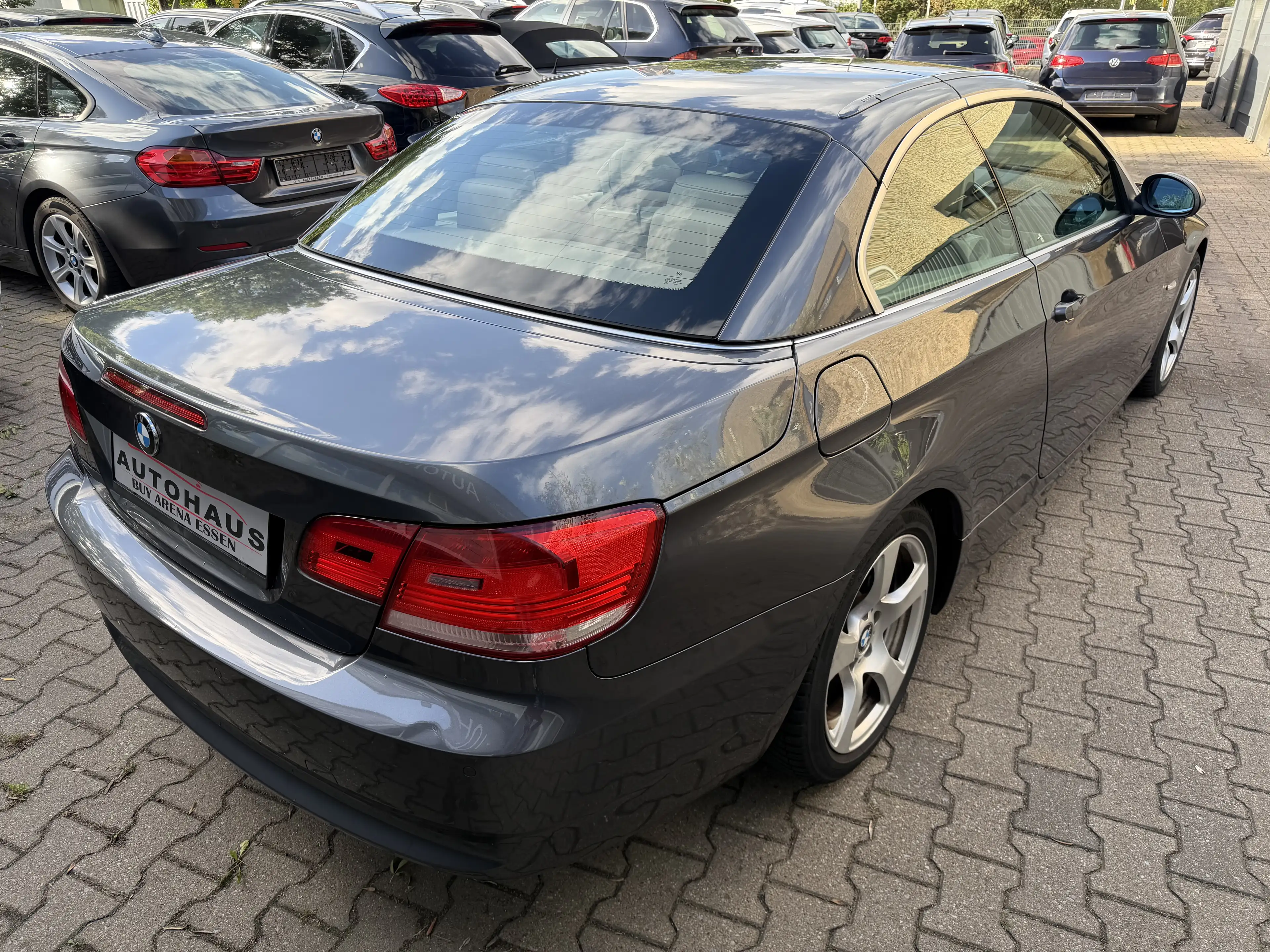 BMW 325 i V6 Cabrio Grau Leder Automatik Xenon — photo 9