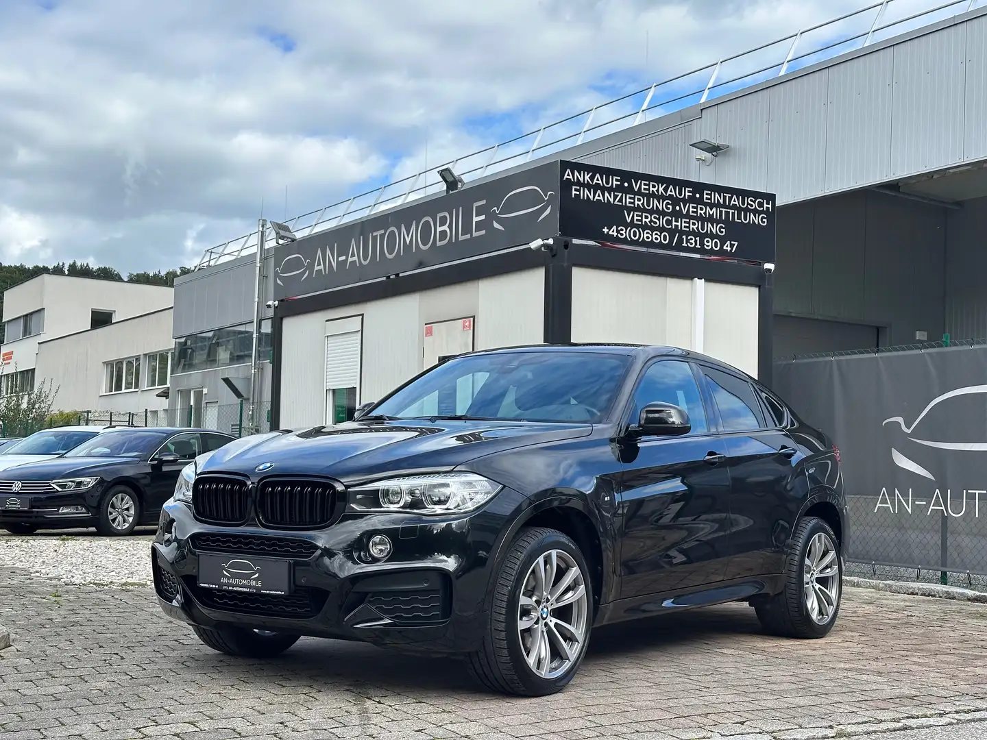 BMW X6 F16 30d xDrive Aut M-Paket Finanzierung möglich Schwarz - 1