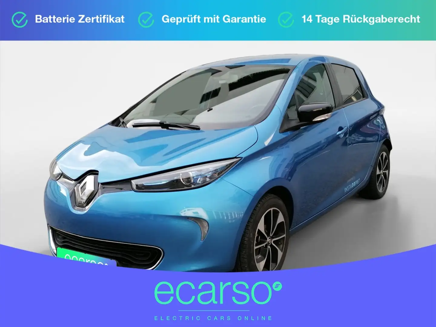 Renault ZOE Intens Q90 Blau - 1