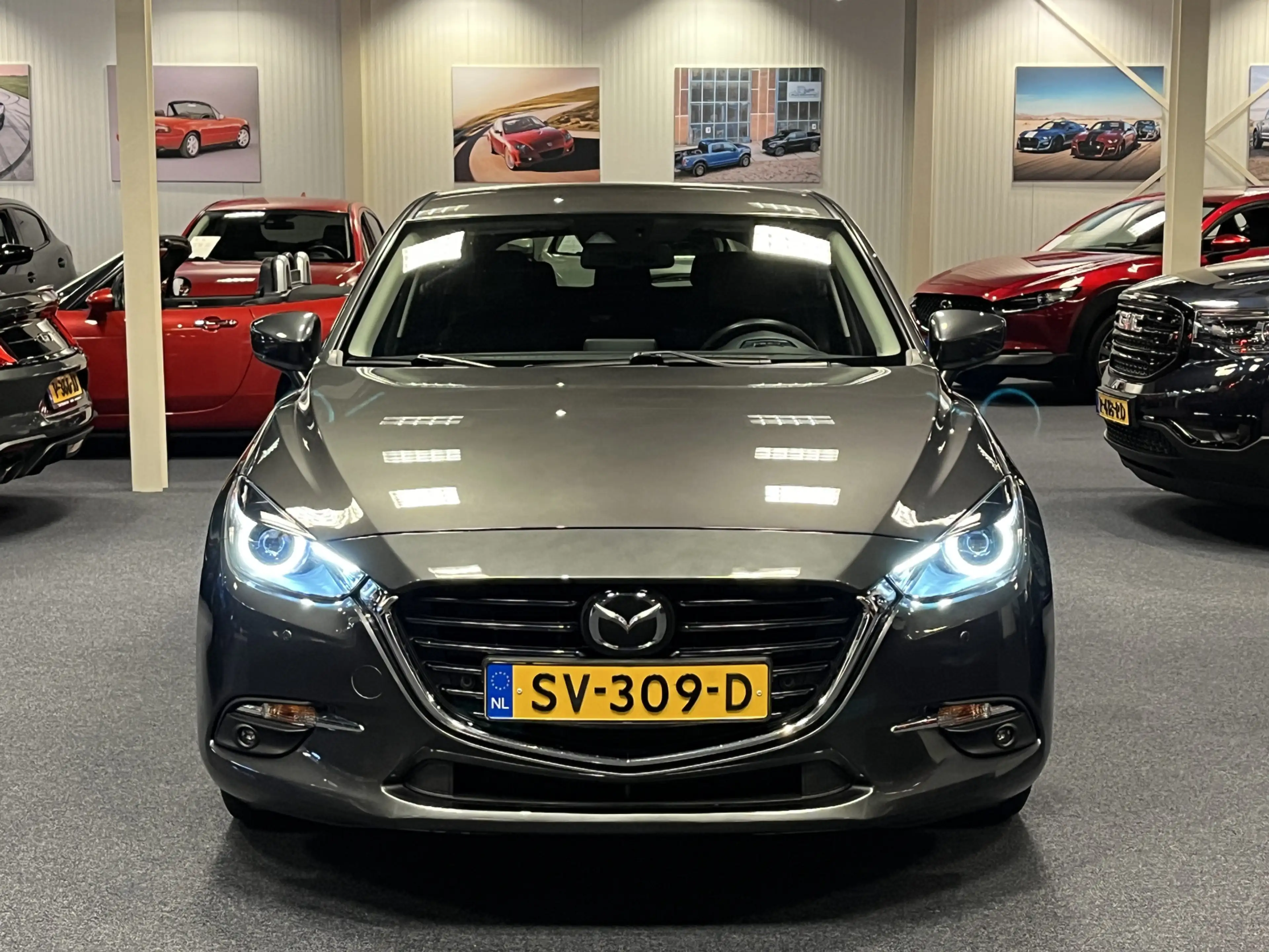 Mazda 3 2.0 SkyActiv-G GT-M 120PK Navi Leder Bose Cruise H — photo 7