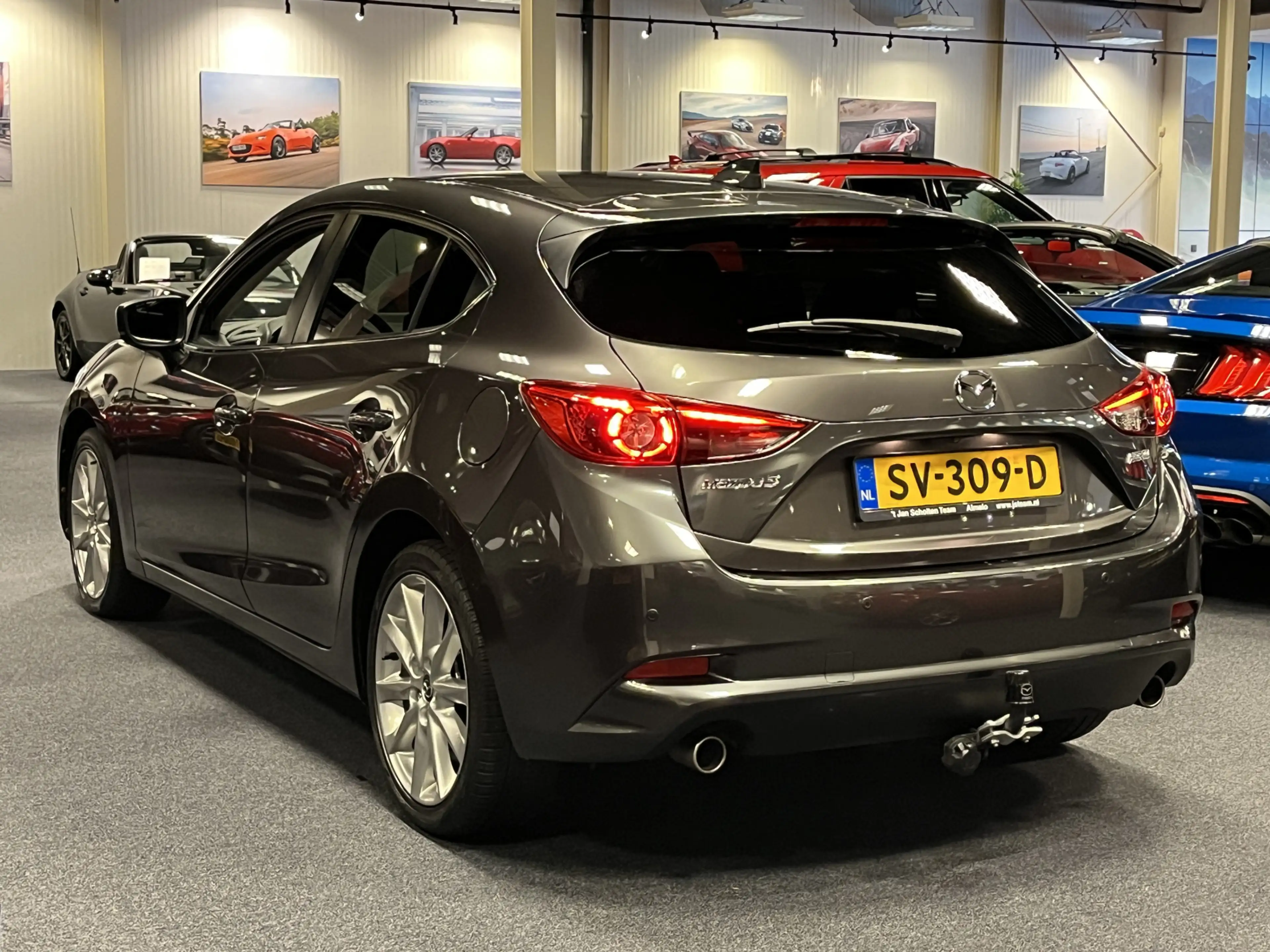 Mazda 3 2.0 SkyActiv-G GT-M 120PK Navi Leder Bose Cruise H — photo 10