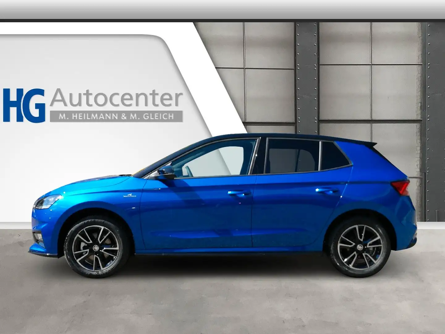 Skoda Fabia 1.5TSI  Monte Carlo  LED Kamera 5jGarantie Blau - 2