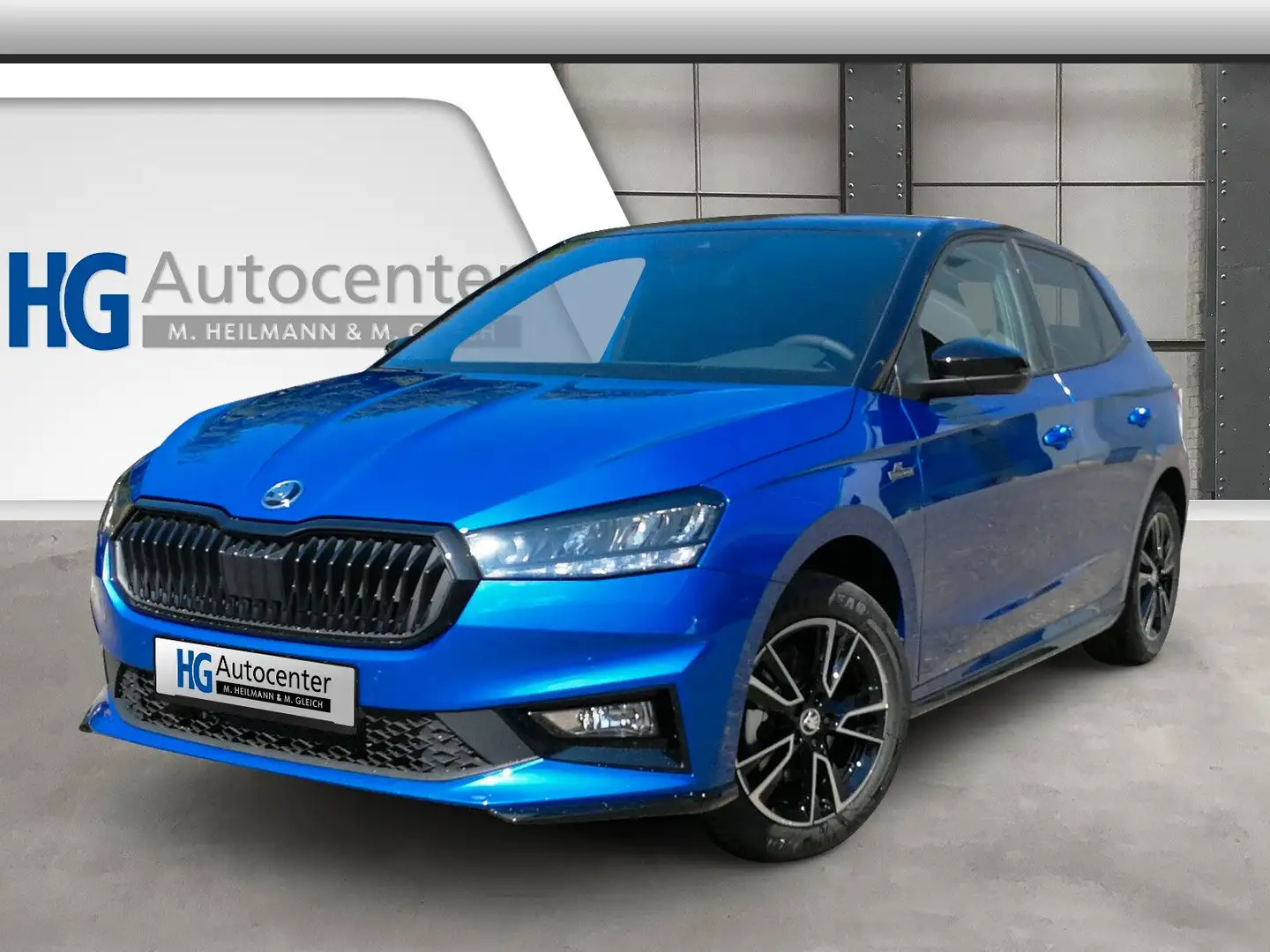 Skoda Fabia 1.5TSI  Monte Carlo  LED Kamera 5jGarantie Blau - 1