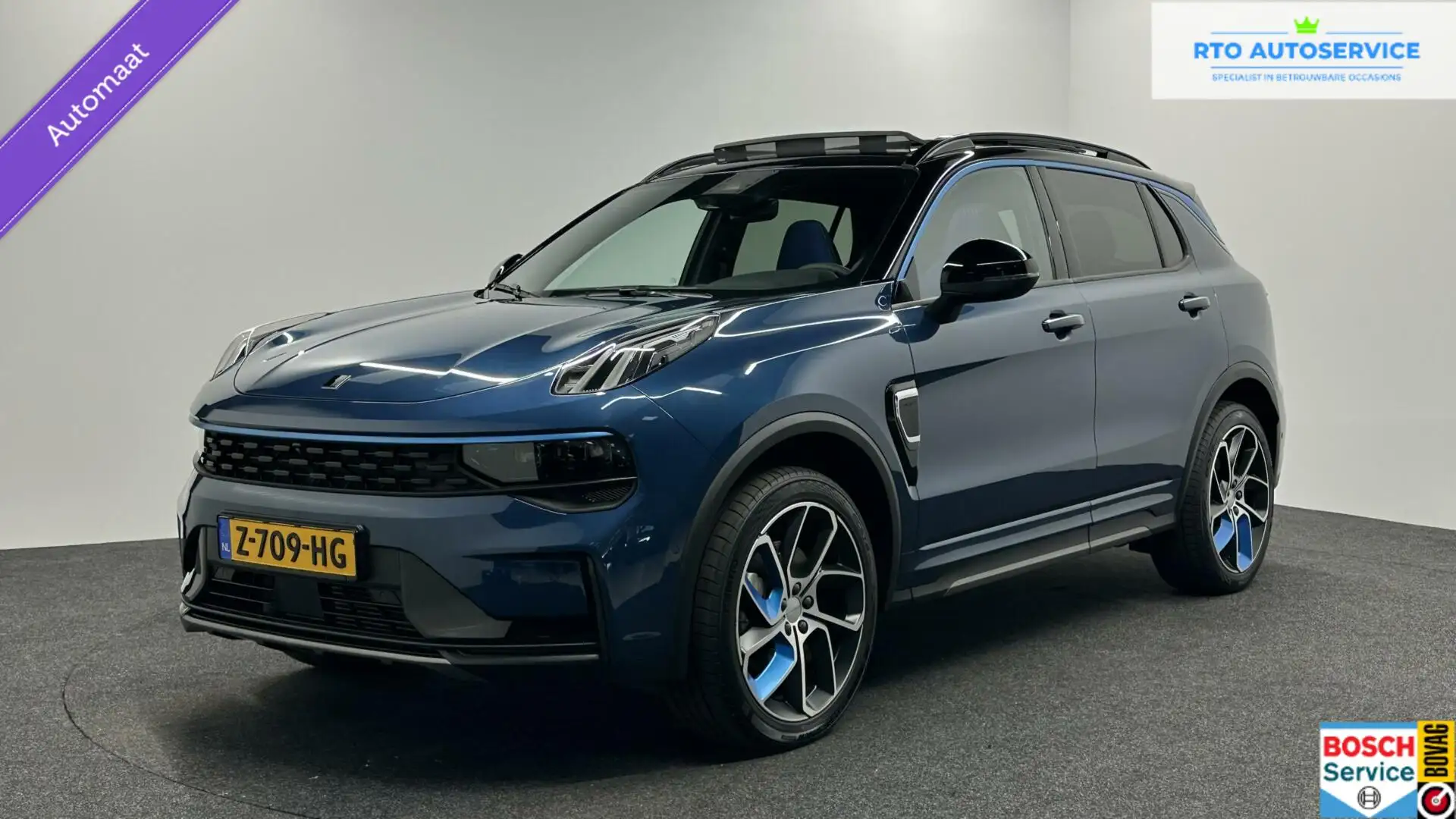 Lynk & Co 01 1.5 261PK Plug-in Hybrid Zwarte hemel|360 Camera|P Azul - 1