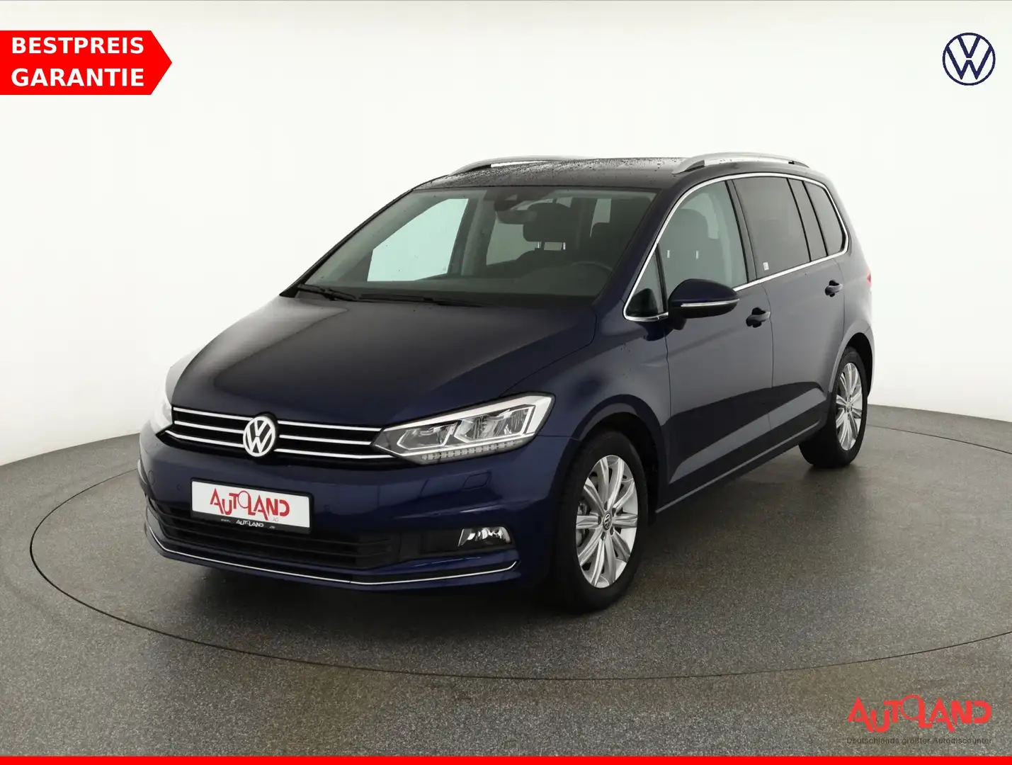 Volkswagen Touran 2.0 TDI DSG Highline LED ACC Navi USB AHK Bleu - 1