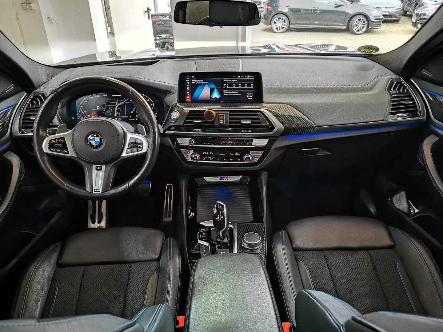 BMW X4 M40i Performance+PANORAMA+HUD+GARANTIE Blauw - 2