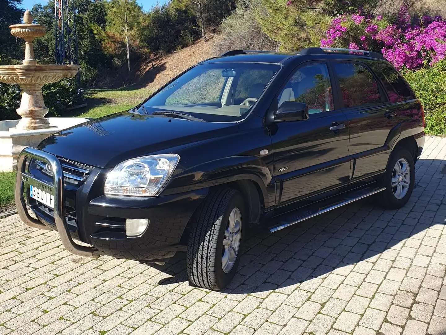 Kia Sportage Sportage 2.7 V6 EX 4x4 Aut. EX Zwart - 2