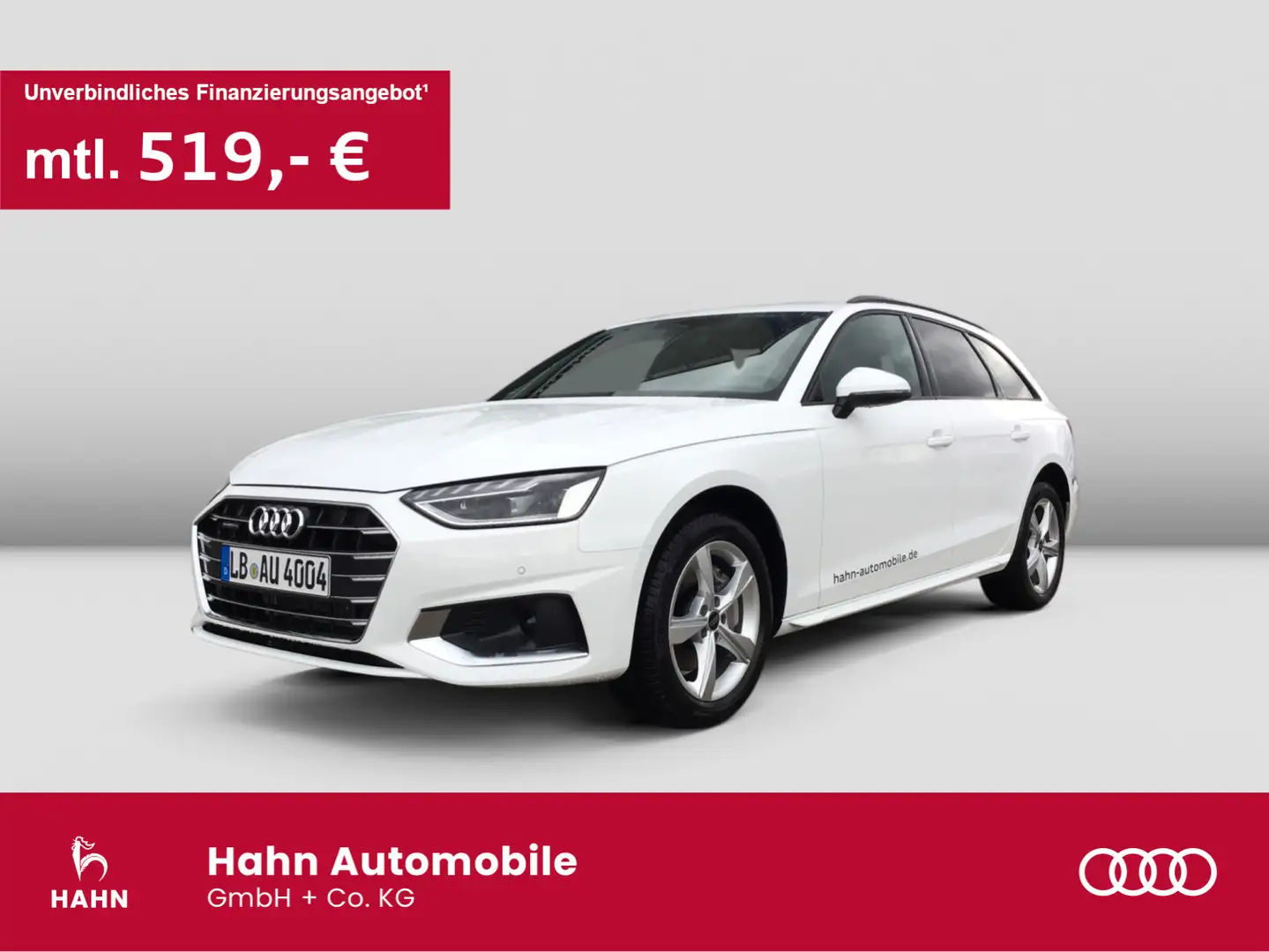 Audi A4 advanced TDI quattro - Businesspaket - Weiß - 1