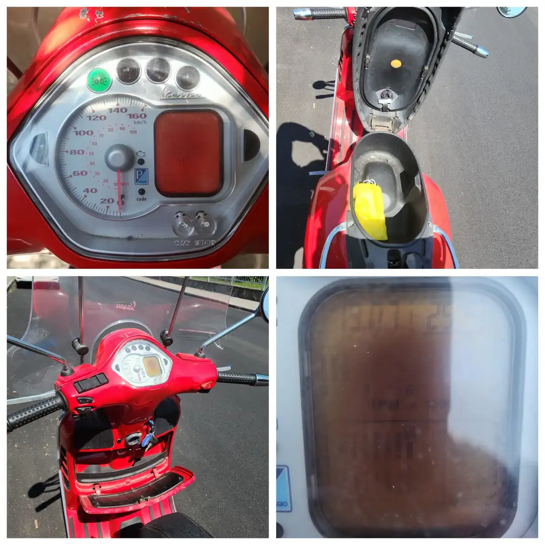 Vespa GTS 250ie permuta Czerwony - 2