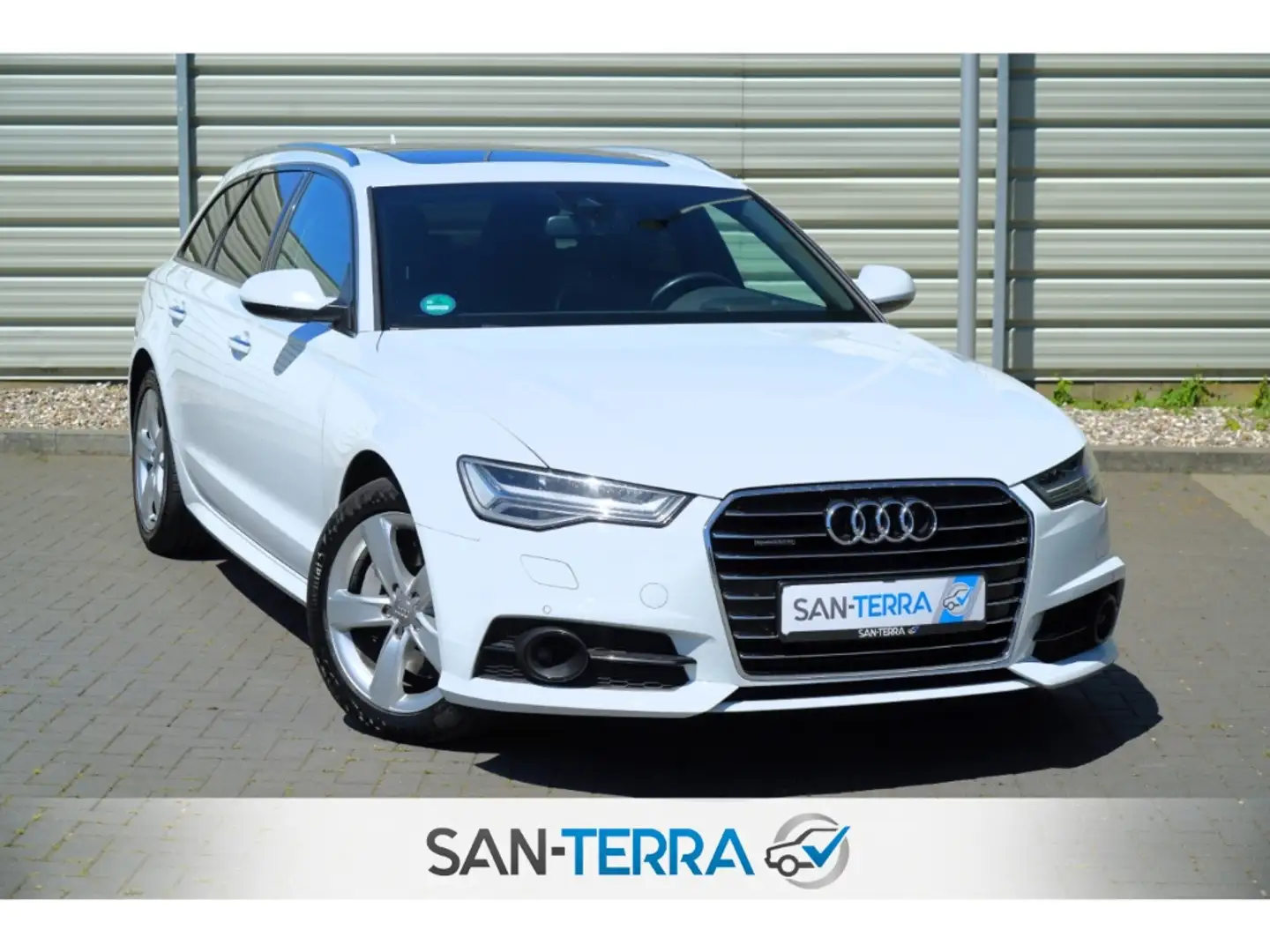 Audi A6 3.0 TDI QUATTRO LED*PANO*HUD*BOSE*SOFTCLOSE*KEYLES Wit - 1