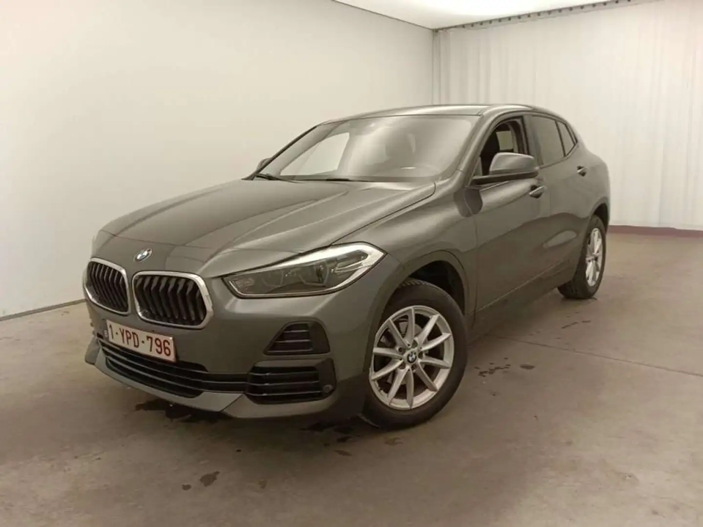 BMW X2 16d SDrive *KEYLESS-FULL LED-CUIR-NAVI PRO* Gris - 2