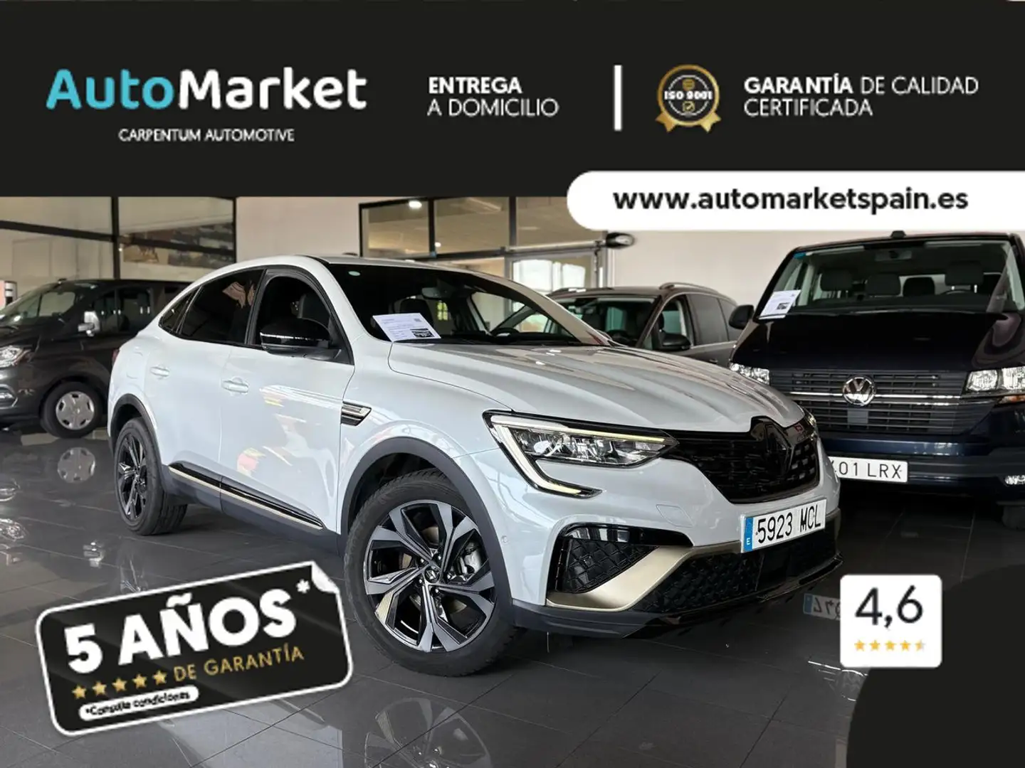 Renault Arkana ENET E-TECH ENGINEERED FULL HYB. 105KW(145CV) Blanco - 2