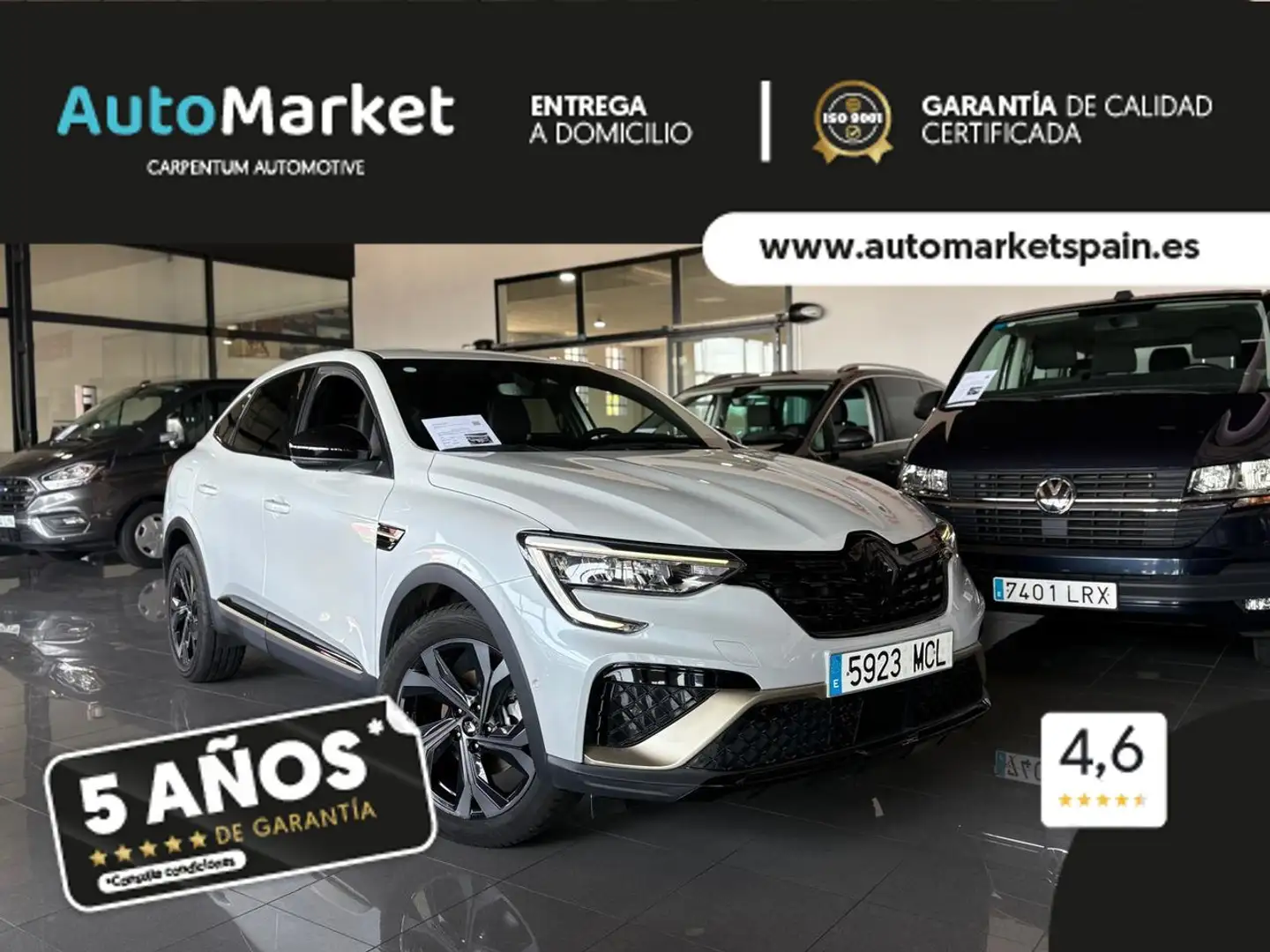 Renault Arkana ENET E-TECH ENGINEERED FULL HYB. 105KW(145CV) Blanco - 1