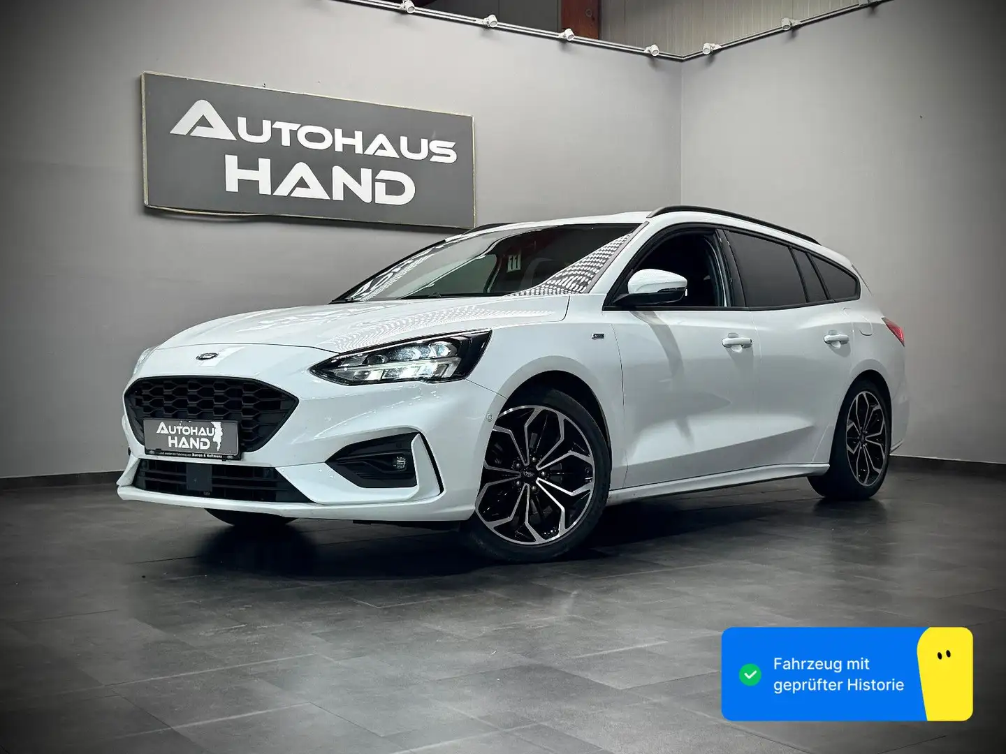 Ford Focus Turnier*ST-LINE X*VIRTUAL*TOTWINKEL*LED* Blanc - 1