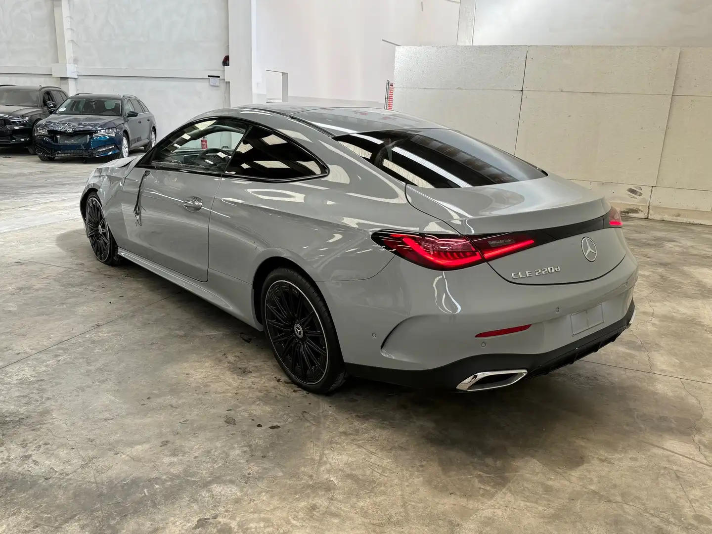 Mercedes-Benz CLE 220 d Coupe AMG Line Plus *NIGHT PACK*MULTIBEAM* Grigio - 2