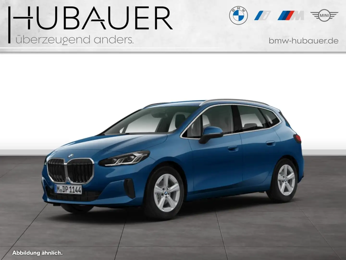 BMW 218 i Active Tourer [AHK, LED, RFK, SHZ, DAB+] Blau - 1