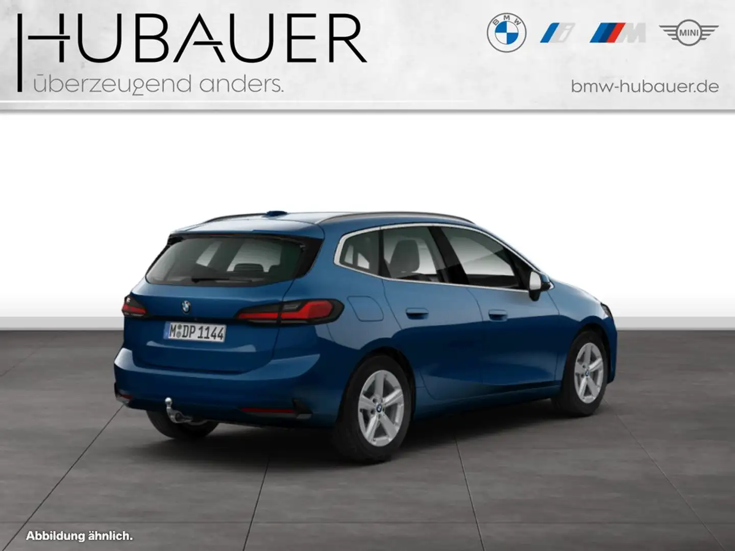BMW 218 i Active Tourer [AHK, LED, RFK, SHZ, DAB+] Blau - 2