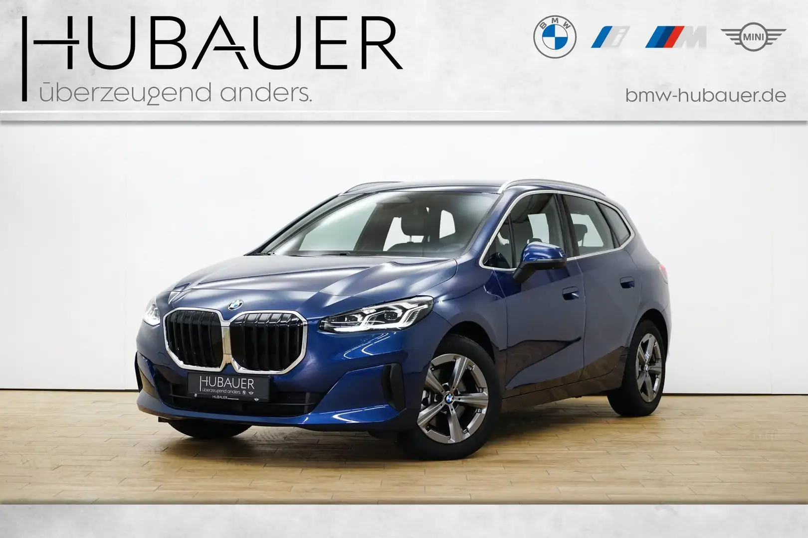 BMW 218 i Active Tourer [AHK, LED, RFK, SHZ, DAB+] Blau - 1