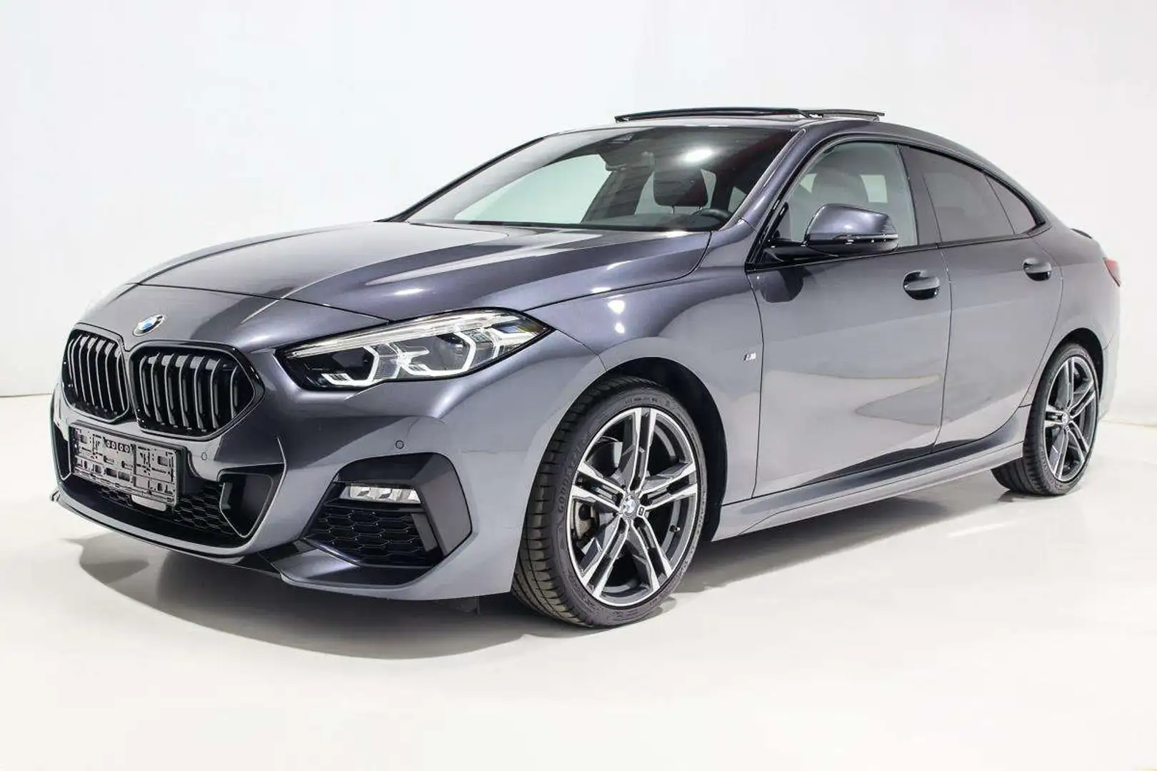 BMW 218 iA GRANCOUPE PACK M TOIT PANO CUIR GPS JA18 Gris - 2