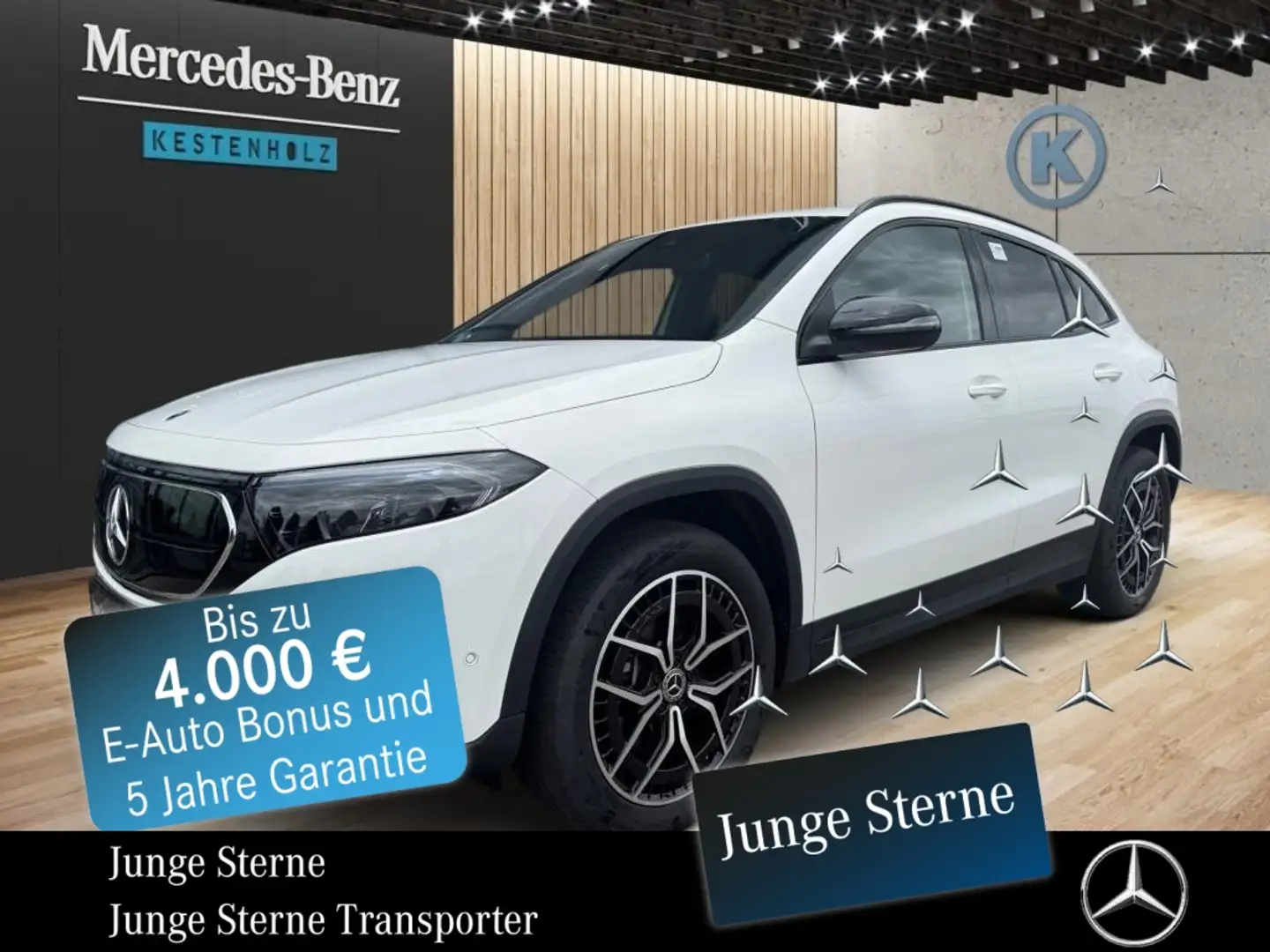 Mercedes-Benz EQA 300 4MATIC *NIGHT*MBUX*KAMERA*STHZ*CARPLAY* Fehér - 1