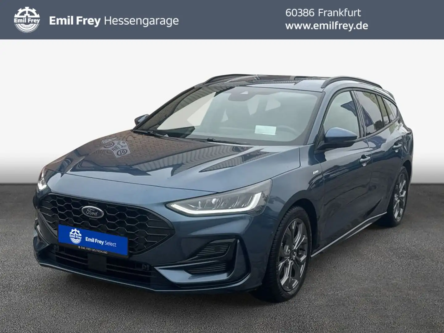 Ford Focus Turnier 1.0 EcoBoost Hybrid ST-LINE X Blau - 1
