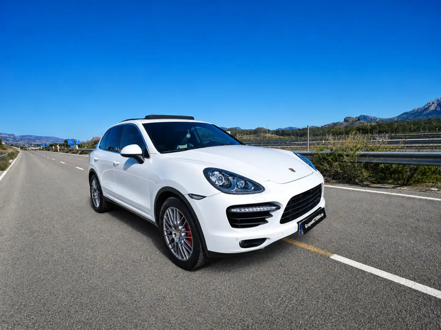 Porsche Cayenne Turbo Aut. Blanco - 2