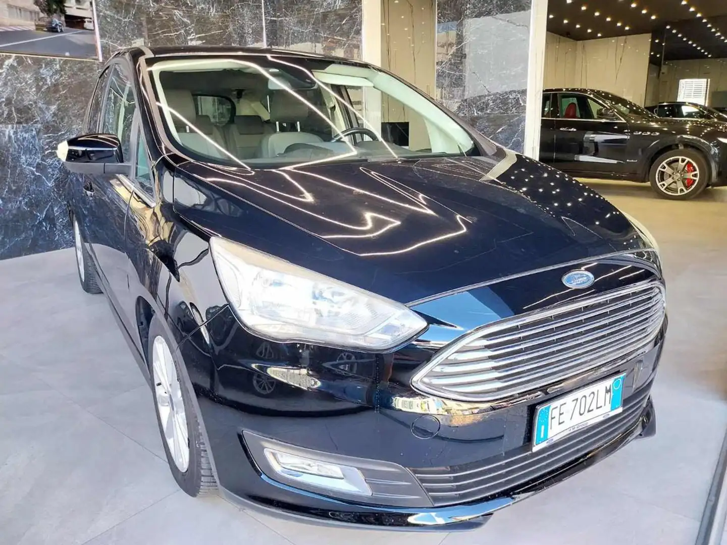 Ford C-Max 1.5 TDCI 120Cv Automatica ( Garanzia 12 Mesi) Noir - 2