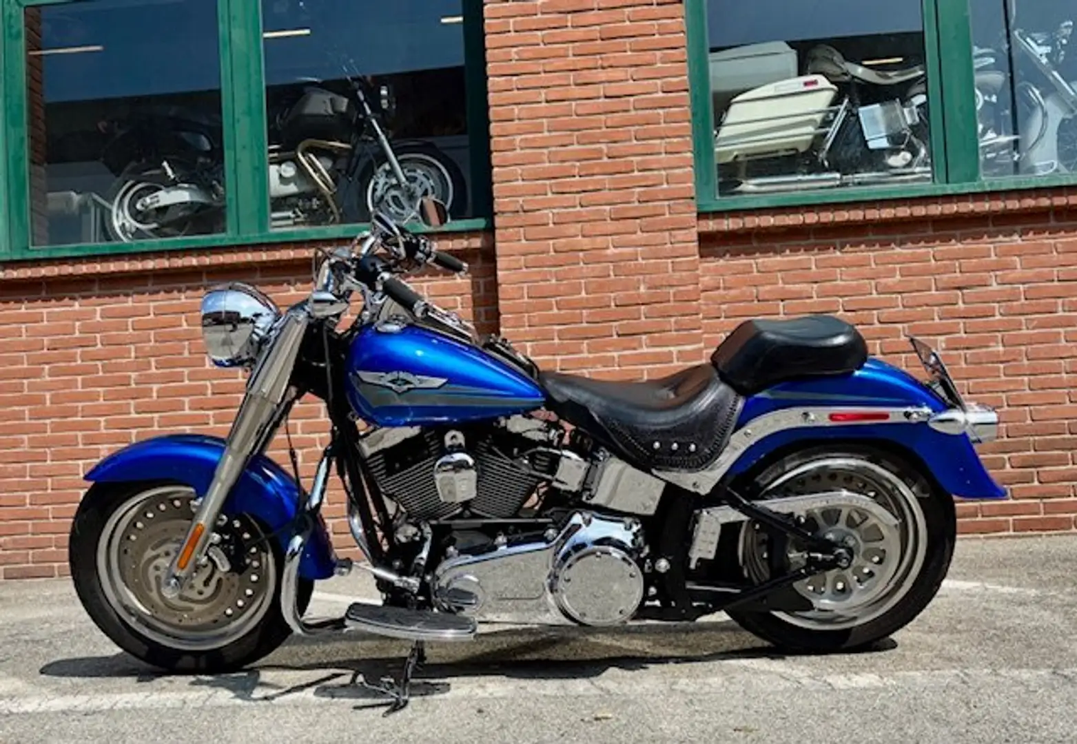 Harley-Davidson Fat Boy Blu/Azzurro - 1