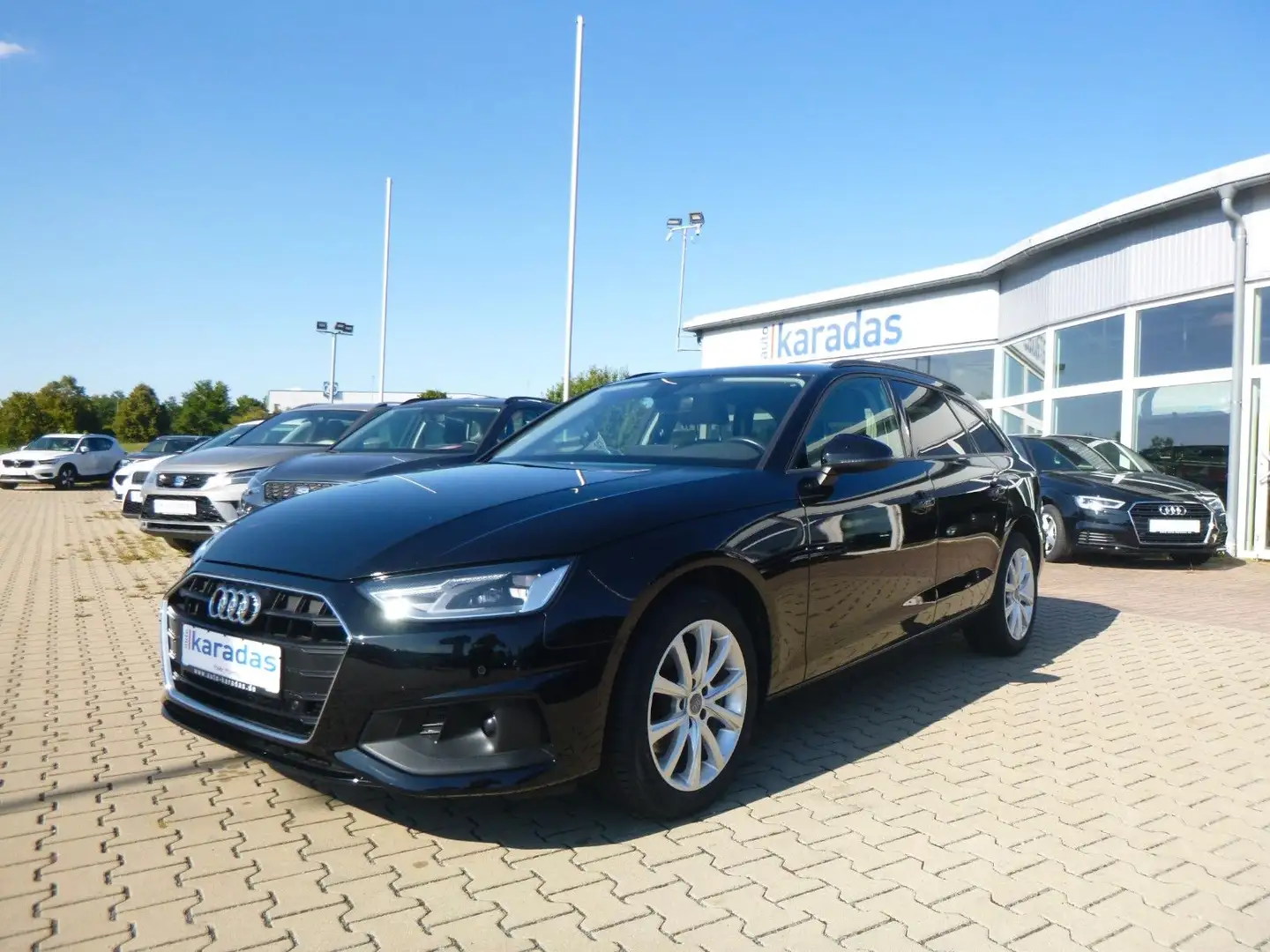 Audi A4 Avant 35 TFSI basisAUT/NAV/LEDER/TEMP/PDC Schwarz - 1