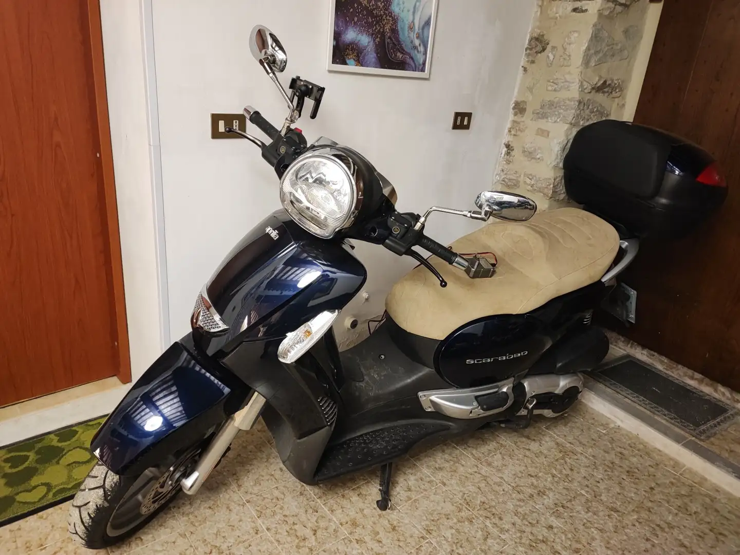 Aprilia Scarabeo full optional con ABS e antifurto Albastru - 1