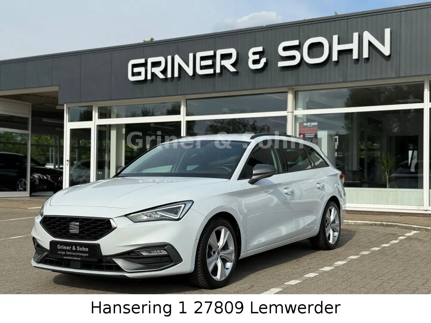 SEAT Leon Sportstourer FR,Virtual,R-Kam,ACC,3,49% Weiß - 1
