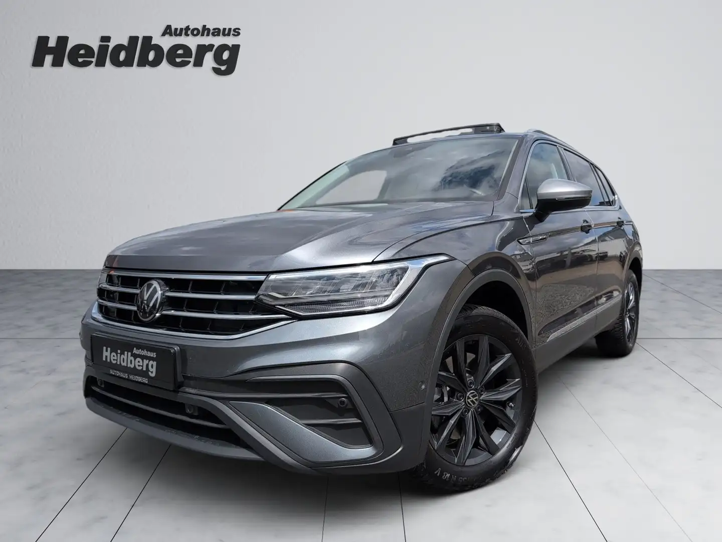 Volkswagen Tiguan Allspace 2.0 TDI 4M Move 7 Si. AHK PANO Allwetter 5 J. Gar Grijs - 1