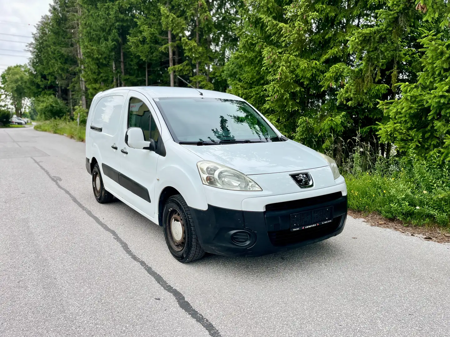 Peugeot Partner HDI90 mit Klima EURO 5 Weiß - 1