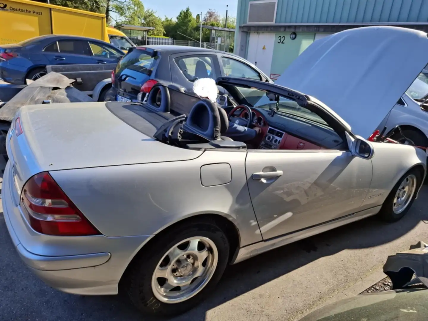 Mercedes-Benz SLK 200 Kompressor Argintiu - 1