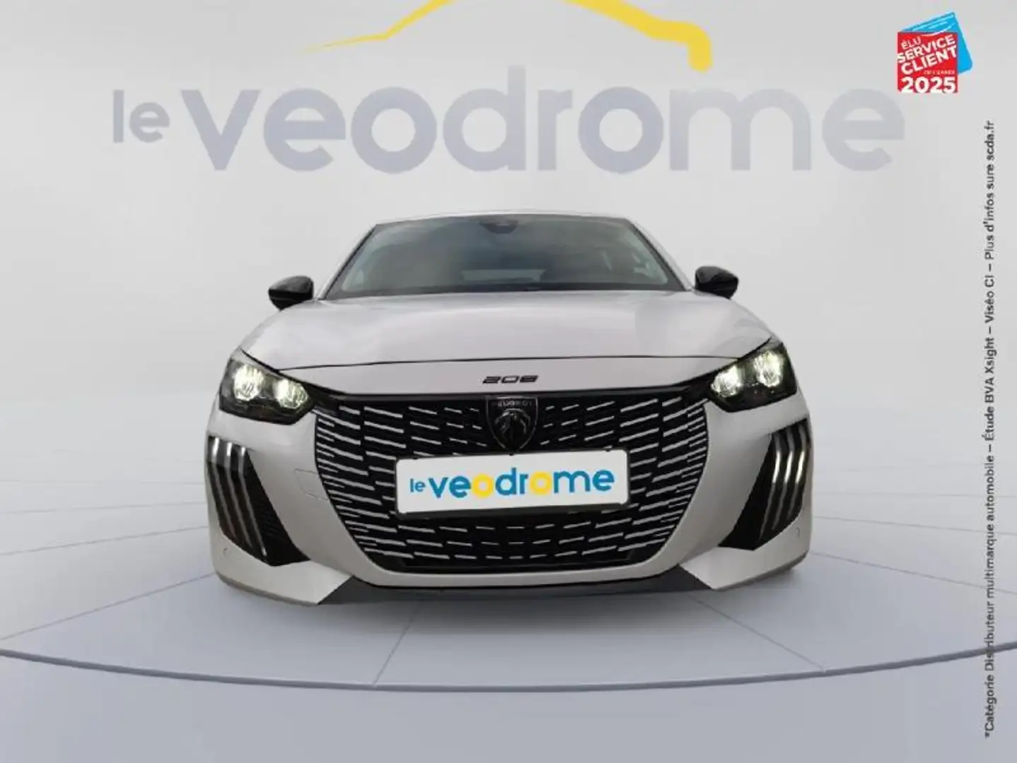 Peugeot 208 1.2 100ch S/S Allure Radar AV/AR Carplay Weiß - 2