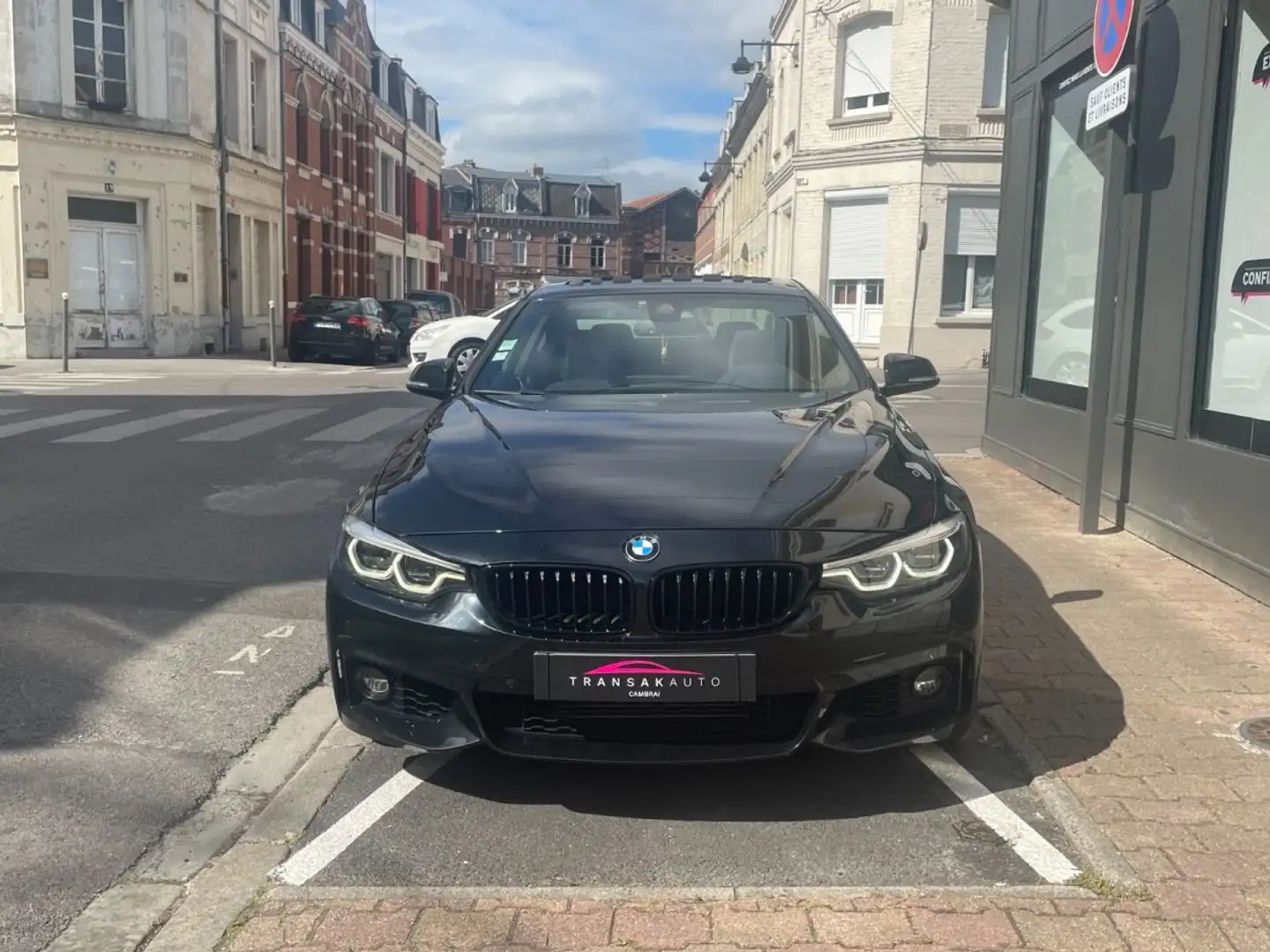 BMW 435 SERIE COUPE F32 LCI 435d xDrive 313 ch BVA8 M Spor Zwart - 2