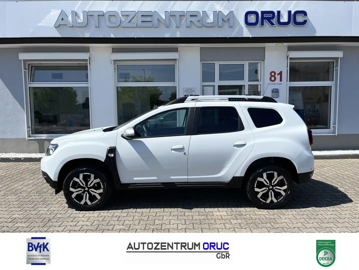 Dacia Duster TCe 100 Prestige+ *LED*Navi*LPG* Weiß - 1