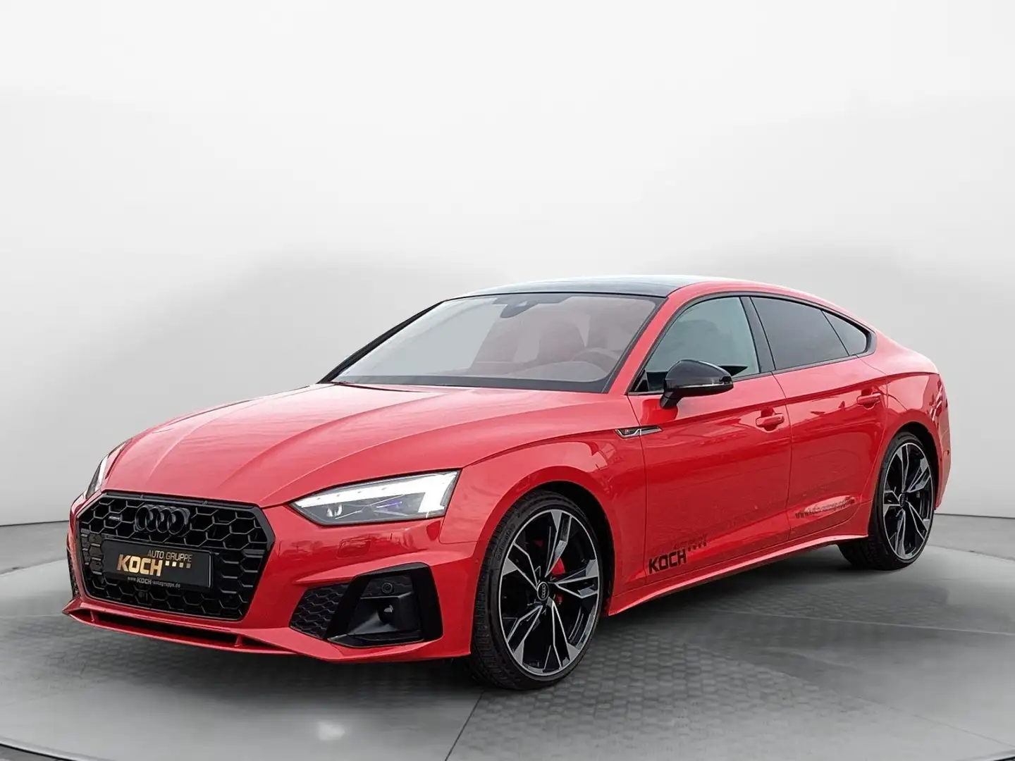 Audi A5 40 TDI q. Matrix, AHK, S-Sportsitze Rot - 2