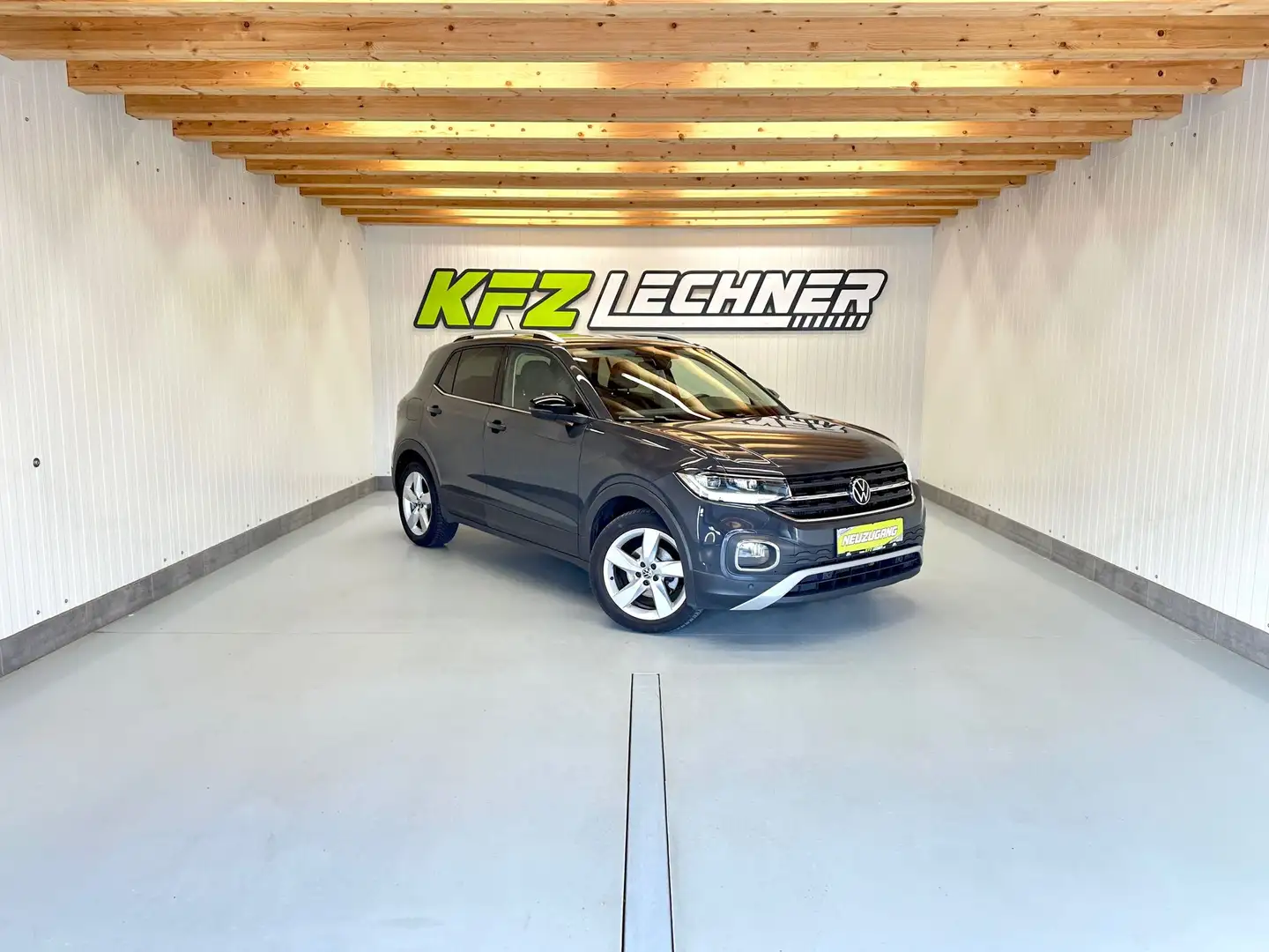 Volkswagen T-Cross 1.0 TSI DSG "LED*SITZH*NAVI*TEMPOMAT*USB" Grau - 1
