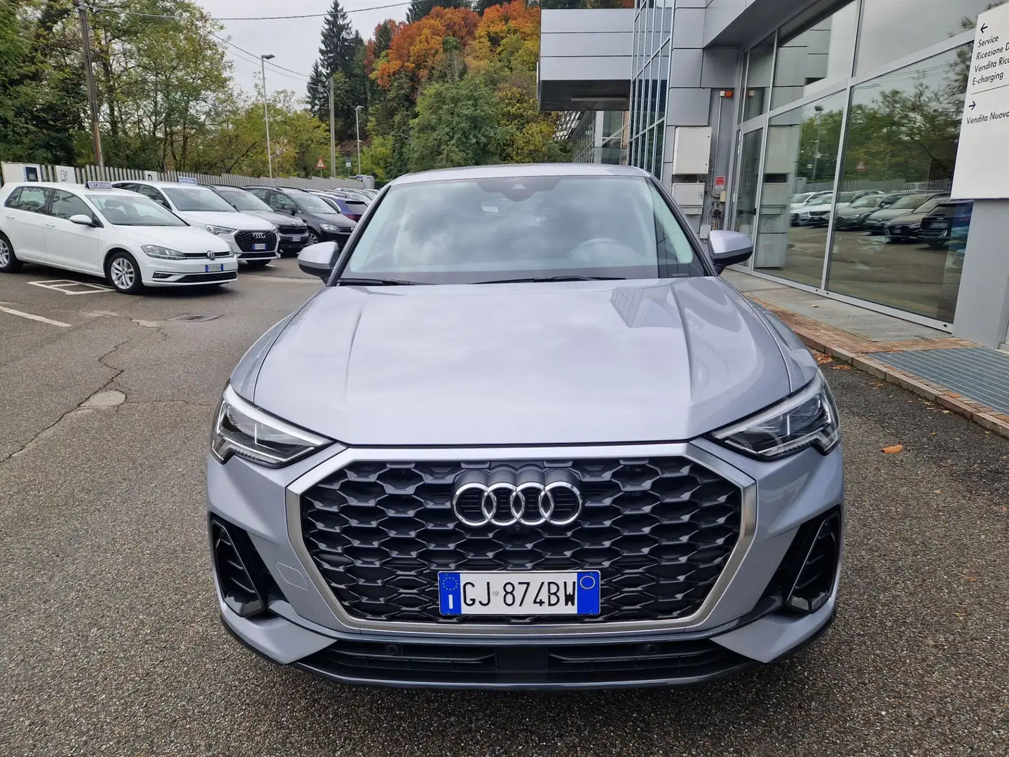 Audi Q3 Q3 35 TFSI S tronic S line edition Silber - 2