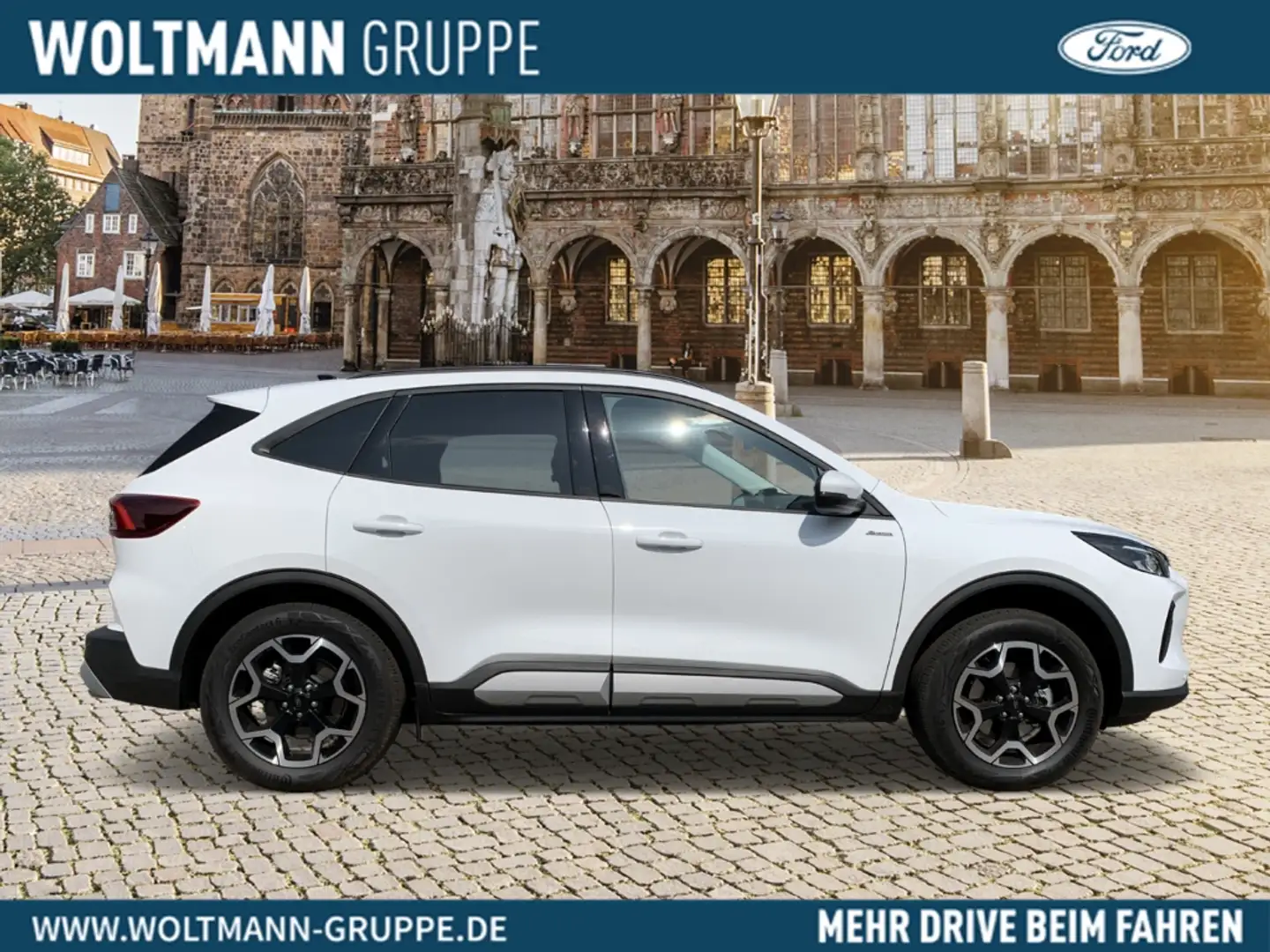 Ford Kuga neues Mod.!!  Active  Hybrid FHEV ALLRAD, AHK, 2,1 Blanc - 2